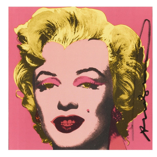 Andy Warhol Marilyn Monroe Canvas Print