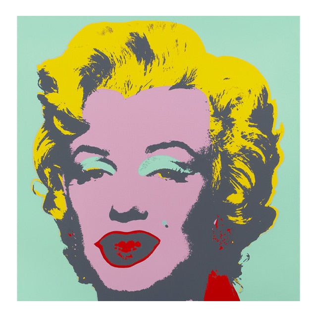 Andy Warhol Marilyn Monroe Canvas Print